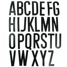 Magnetiske bogstaver (engelsk alfabet)